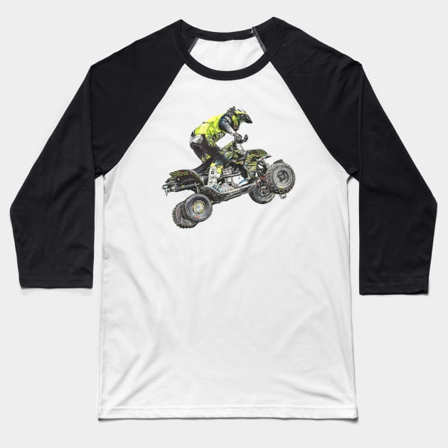 ATV Baseball T-Shirt by Art-95